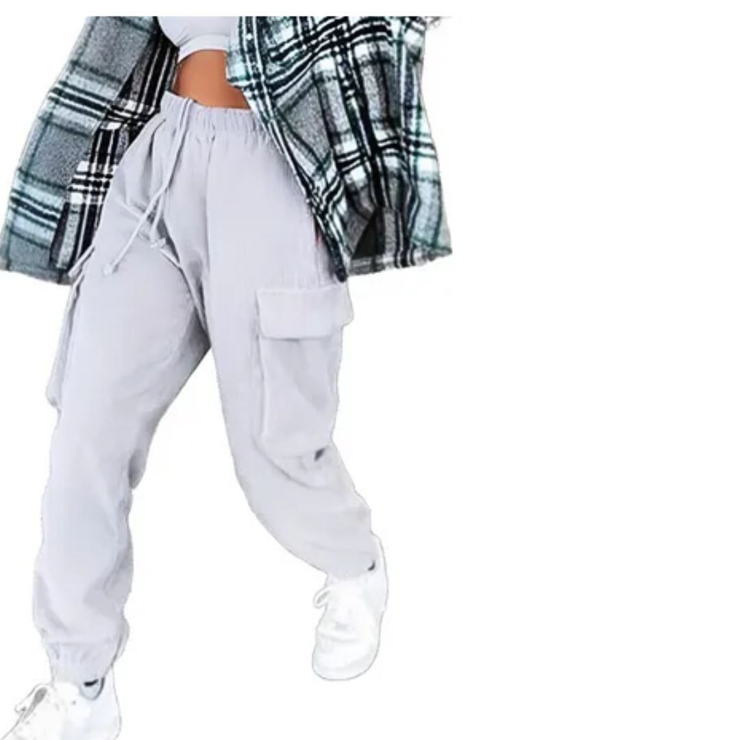 Jogger Cargo Oversize Mujer - Jogger Deportivo Mujer - Buzo Mujer